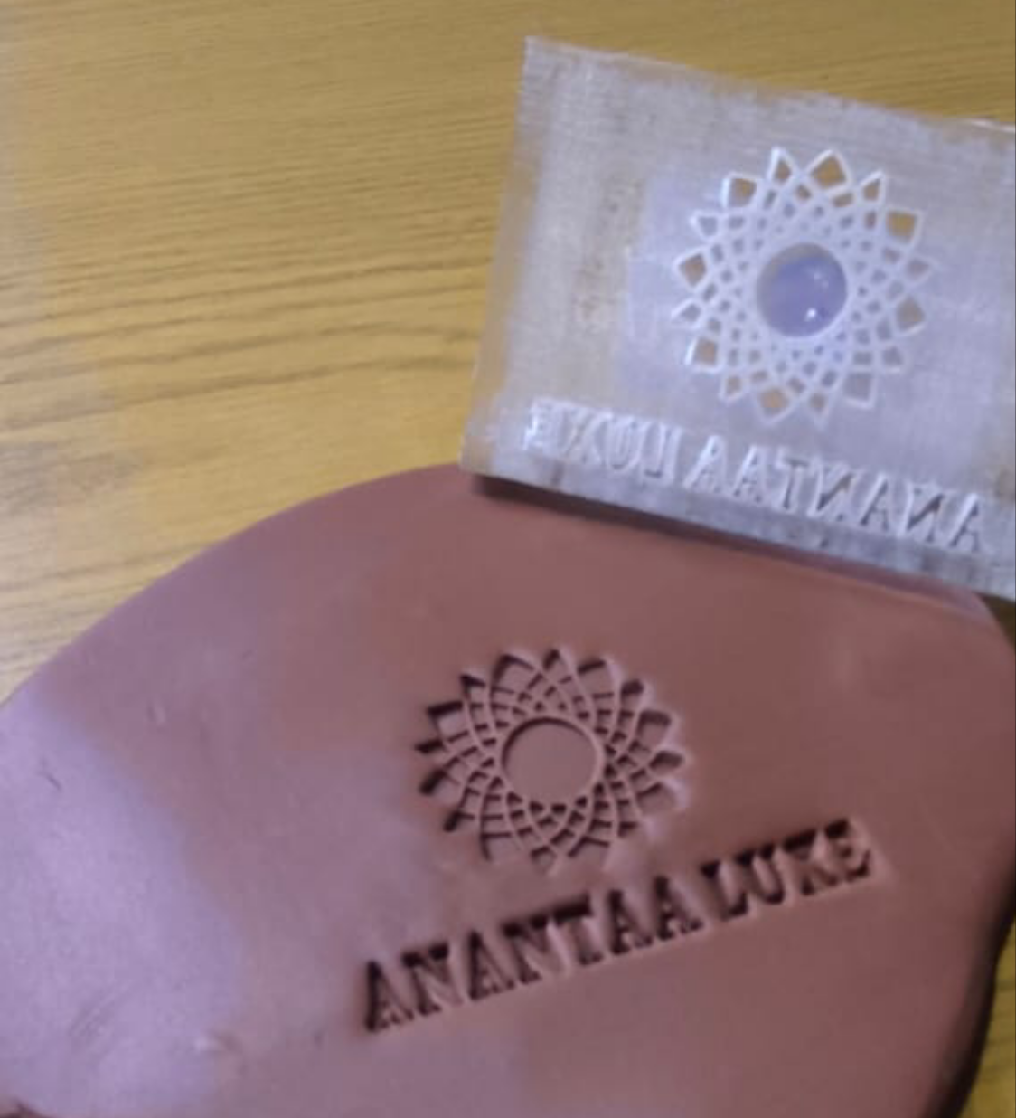 Custom Acrylic Soap Stamp for Handmade Soap, Clay, Fondant.