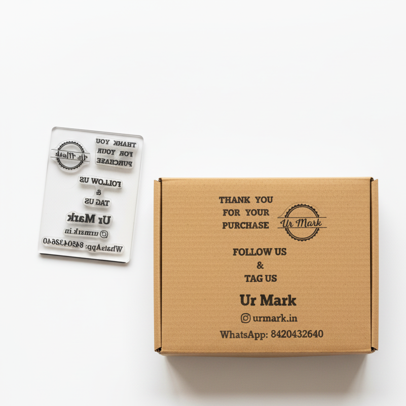 custom clear stamp sheet 6x4 india