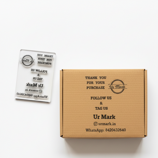 custom clear stamp sheet 6x4 india