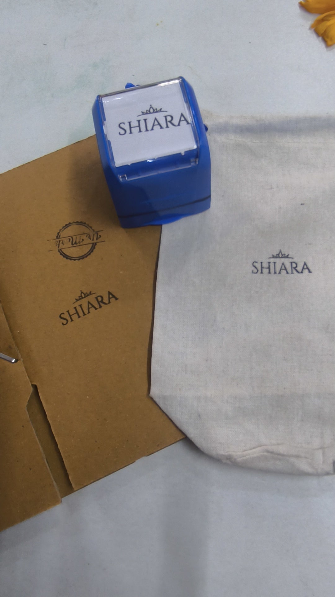 Custom Pre-Inked Stamp - Matte Surfaces